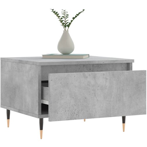  Stolići za kavu 2 kom boja betona 50x46x35 cm konstruirano drvo Siva Slike