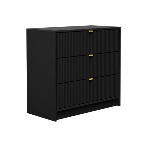  Komoda TIRENO 75x80 cm crna Slike