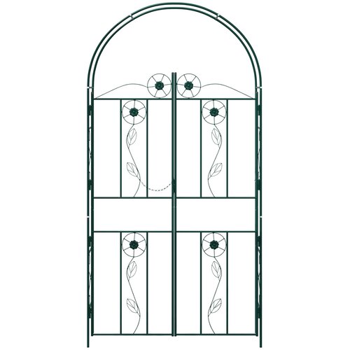  Vrtni Luk Jednobojno Zelena 115 x 37 x 226 cm Slike