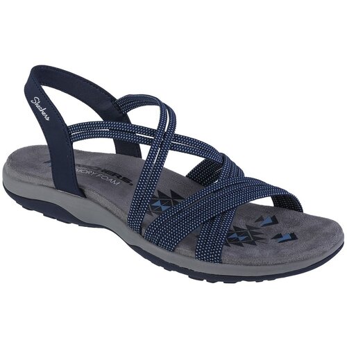 Skechers &amp;Scaron;portni sandali Reggae Slim - Turn It Up Modra Slike