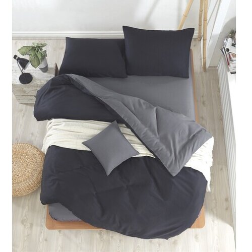Lessentiel Maison set posteljine Mix, 220x240 cm, crno-tamno siva Cijene