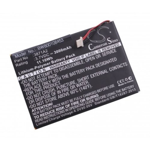VHBW Baterija za Prestigio MultiPad 7.0 Ultra Duo, 3000 mAh Slike