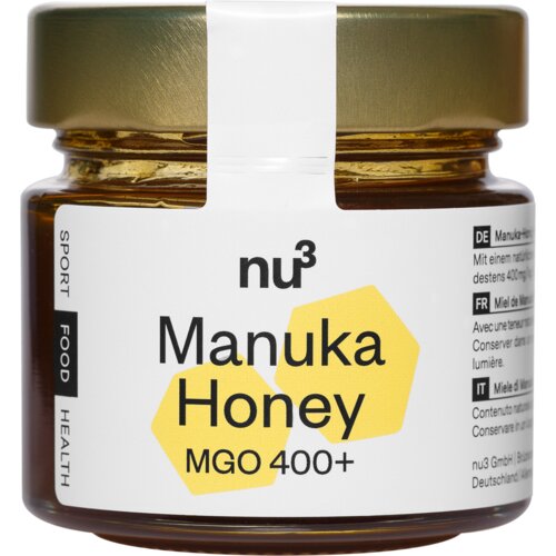 Nu3 Manuka Honey MGO 400+ - 125 g Slike