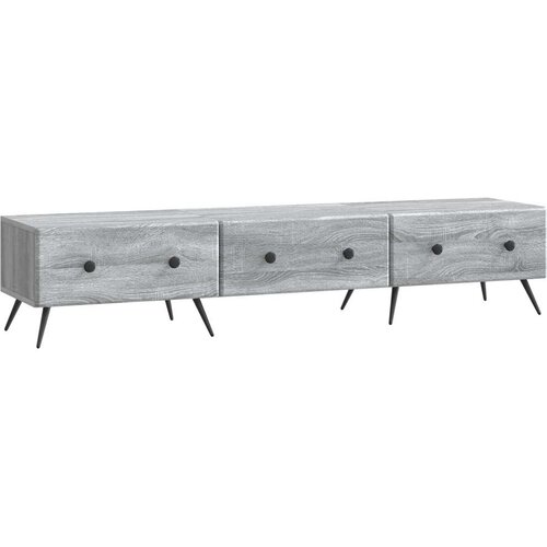 TV ormar Siva sonoma 147 x 34 5 x 30 cm Konstruirano drvo Cene