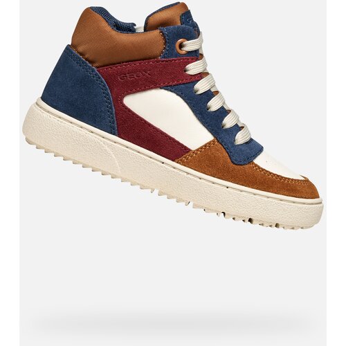 Geox Light brown boys' sneakers Theleven - Boys Cene