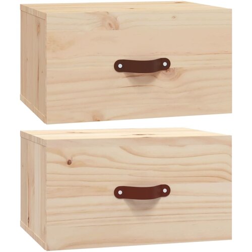 Maison Chic Stenski Dvo delni komplet Nočne omarice - Nočne mize 40x29,5x22 cm, (21687070) Cene