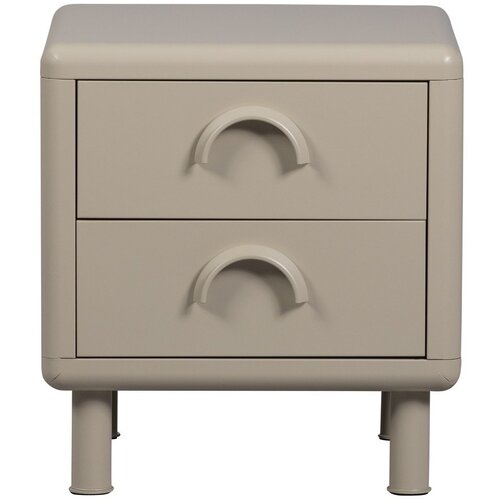 WOOOD Bež metalni noćni ormarić Rune – Cijene