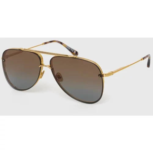 Tom Ford Sunčane naočale za muškarce, boja: zlatna, FT1071_6230F