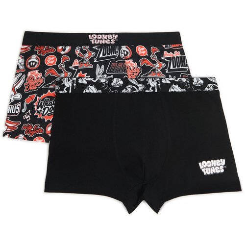 Cropp mu&amp;scaron;ki komplet od 3&amp;nbsp;para bokserica Looney Tunes - Crna 2207Z-99X Slike