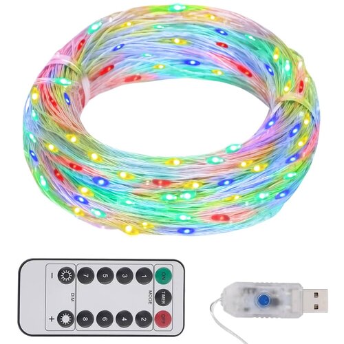 vidaXL LED traka sa 150 LED žarulja šarena 15 m Cijene