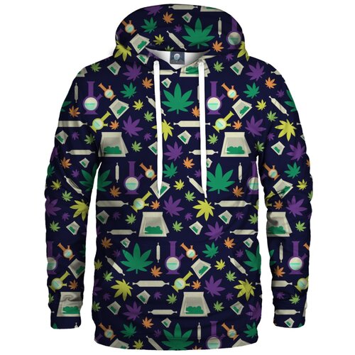 Aloha From Deer Unisex's Puff Puff Pass Hoodie H-K AFD717 Slike