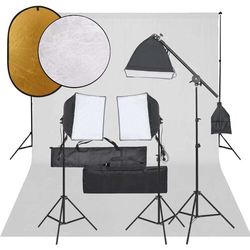  Komplet za foto studio z lučmi, ozadjem in odbojnikom, (5000288582) Cene