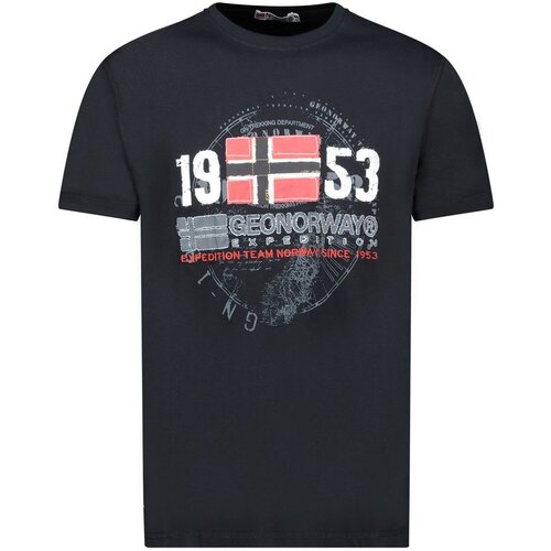 Geographical Norway Majica kratak rukav japigal db black men 254 M Cene