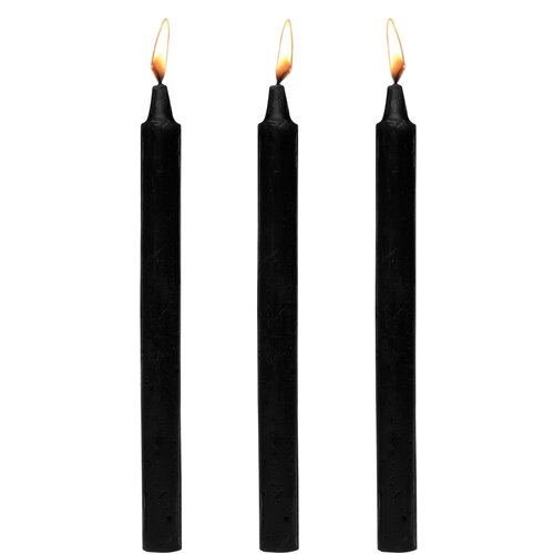 XR Brands Dark Drippers Fetish Drip Candles - Black Cijene