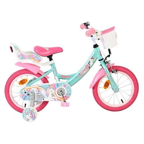 Volare dječji bicikl Unicorn 14&Prime; zelene boje Cijene