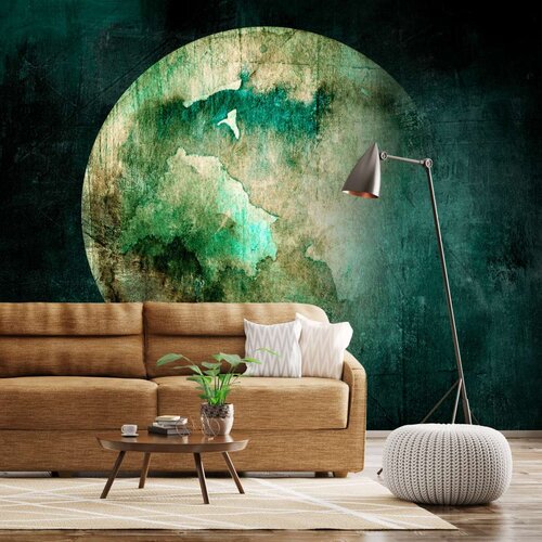  Samoljepljiva foto tapeta - Green Pangea 245x175 Slike