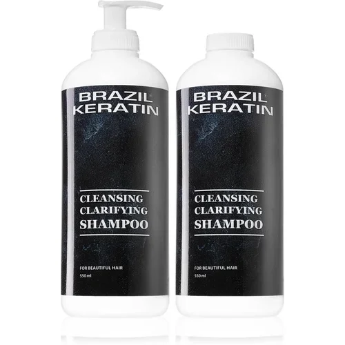 Brazil Keratin Clarifying Shampoo ekonomično pakiranje (za sve tipove kose)