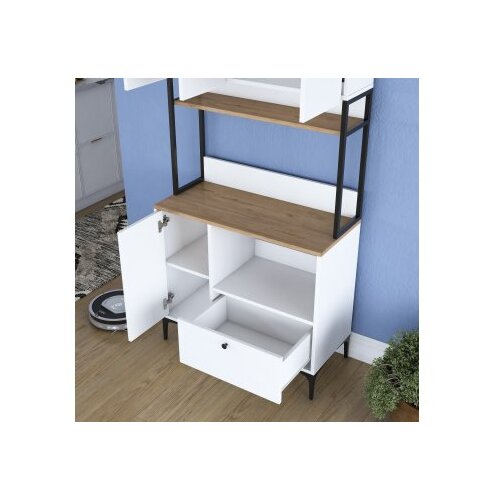 Hanah home Vi&amp;scaron;enamjenska komoda JE159-3253, 90 x38 x184,2 cm, Bijela Slike