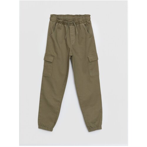 LC Waikiki Basic Girls&amp;#039; Cargo Pants with Elastic Waist Slike