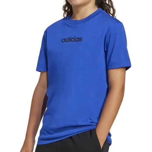 Adidas Majica za dečake J LIN TEE 160, Plava Slike