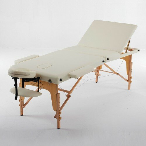 Masterpro Trodelni stolovi za masažu Standard 3 series - CREAM Slike