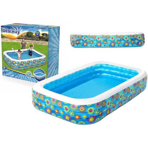  Bazen na napuhavanje Flowers 305 x 183 x 56 cm Bestway 54121 Cijene