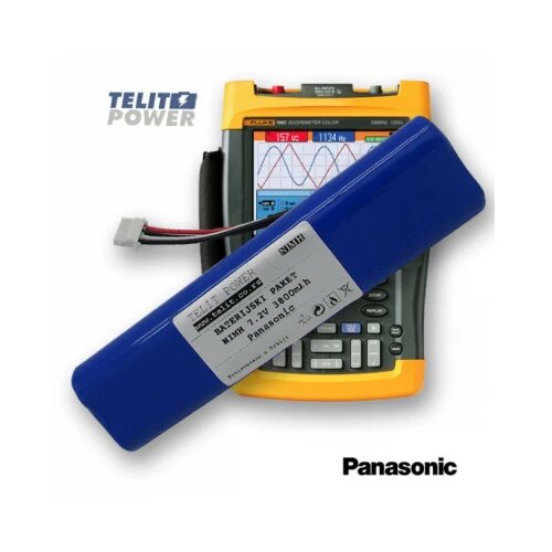 Telit Power Baterija za FLUKE scopometar 199C NiMH 7.2V 3800mAh Panasonic Cene