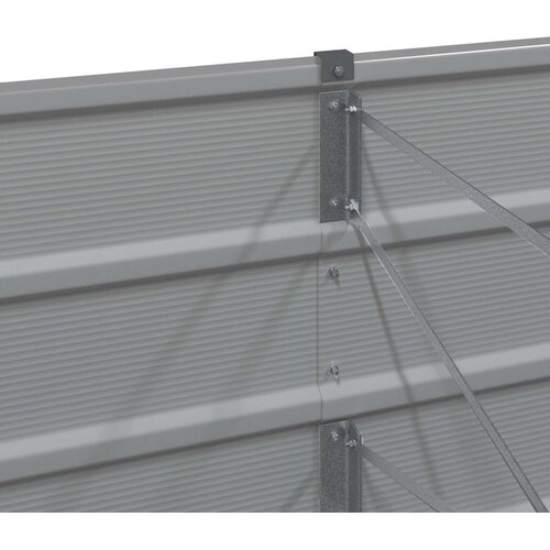  Sadilica Svijetlo siva 160 x 80 x 75 cm Čelik Slike