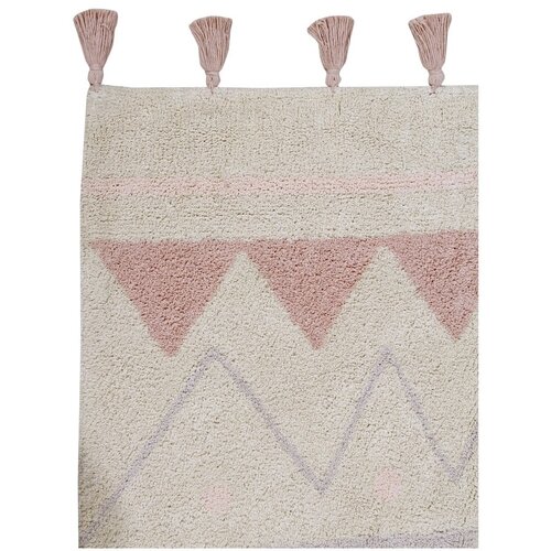 Lorena Canals Preproga iz bombaža Azteca Natural Vintage Nude - 120x160 cm Cene