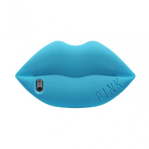 Teracell maska silikonska lips za iphone 6/6S plava Slike