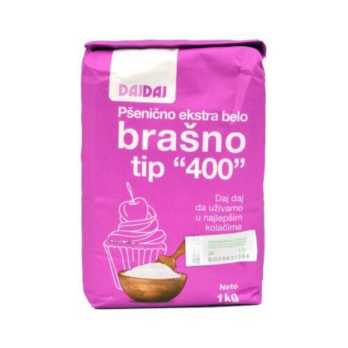 Daj Daj pšenično ekstra belo brašno tip 400 1KG Cene