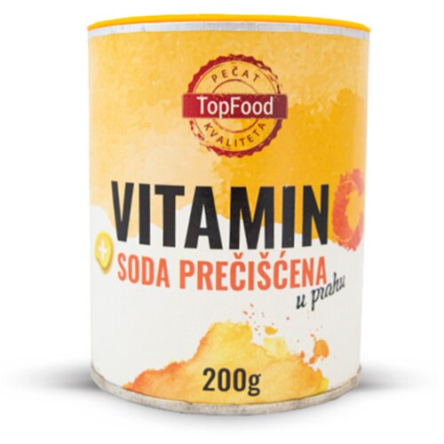 Top Food Vitamin c sa sodom bez aluminijuma 200gr Slike