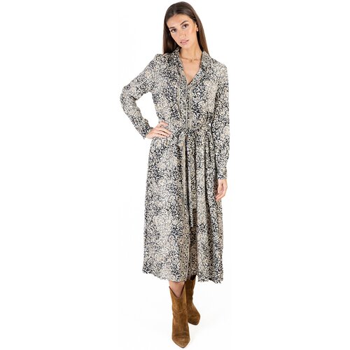 Isla Bonita By Sigris Dolge obleke Dolga Midi Obleka Modra Slike
