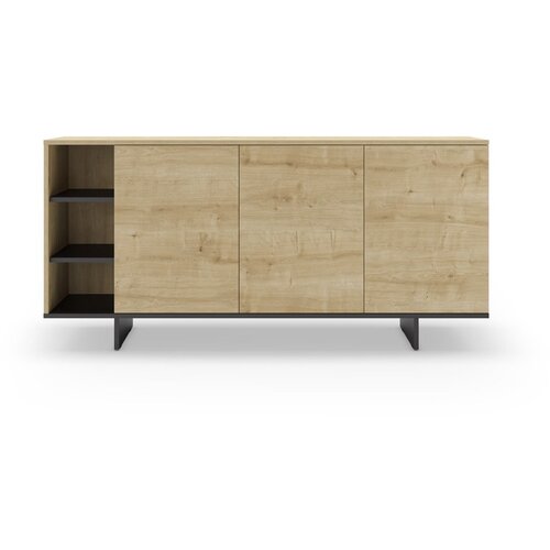 Marckeric Nizka komoda v hrastovem dekorju 170x80 cm Cequoia – Cene