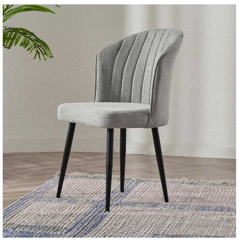 Hanah home Rubi set stolica, 52x85x42 cm, 4 dijela, siva Slike