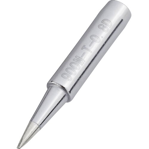 Toolcraft T-0\,8D spajkalna konica dletasta oblika Velikost konice 0.8 mm Dolžina konice 17 mm Vsebina\, količina\, vsebina količinskih enot na prodajno enoto 1 kos, (20395642) Cene