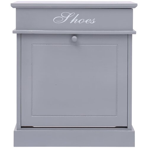 Maison Chic Omarica za obutev - Kopa za čevlje siva 50x28x58 cm les pavlovnije, (21776437) Slike