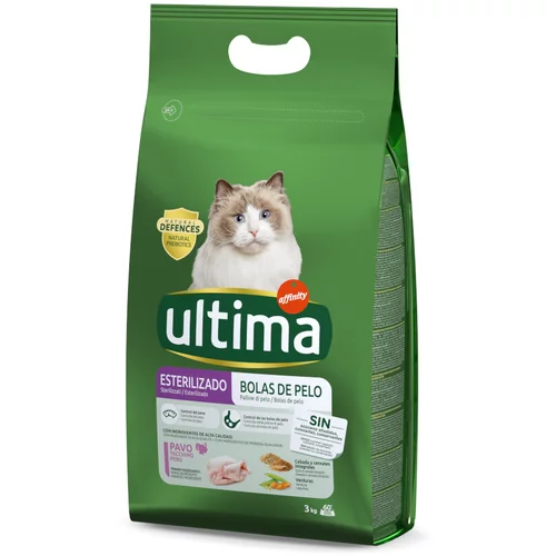 Affinity Ultima Ultima Cat Sterilized Hairball - 3 kg
