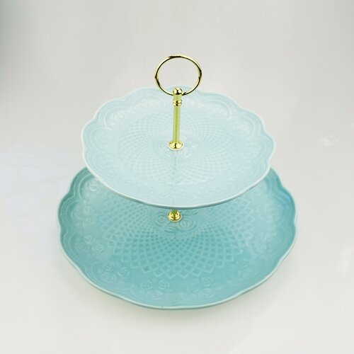  Etazer keramicki u boji 240115 Cene