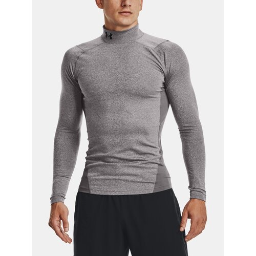 Under Armour T-Shirt UA CG Armour Comp Mock-GRY - Men Slike