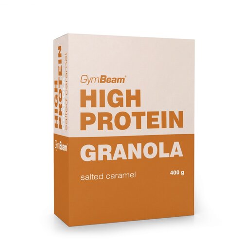GymBeam High Protein Granola 400 g slana karamela Cene