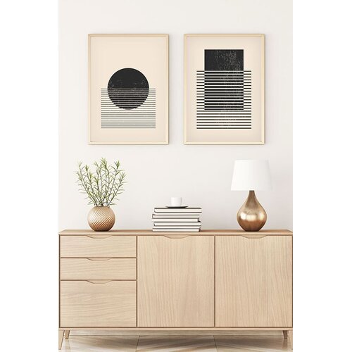 WALLXPERT Uramljena slika Huhu81, 50x70 cm, 2 dijela Cene