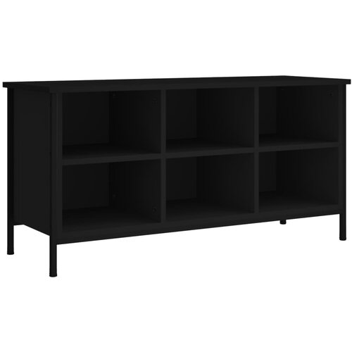 Maison Chic Omarica za obutev - Kopa za čevlje črna 100x35x50 cm inženirski les, (21777199) Slike