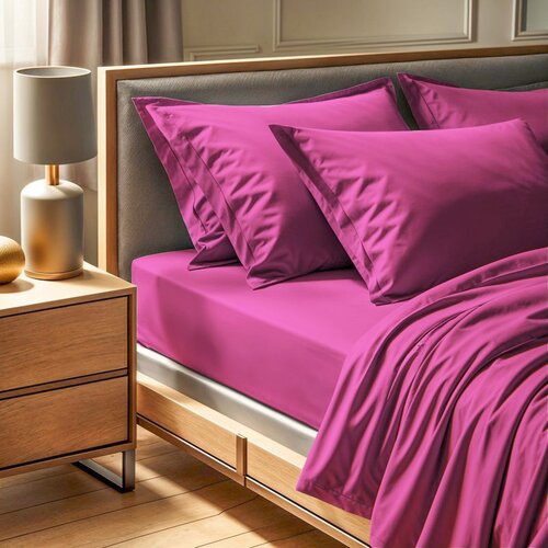  tonne rosse - 33 dusty rose ranforce double flat sheet Cene