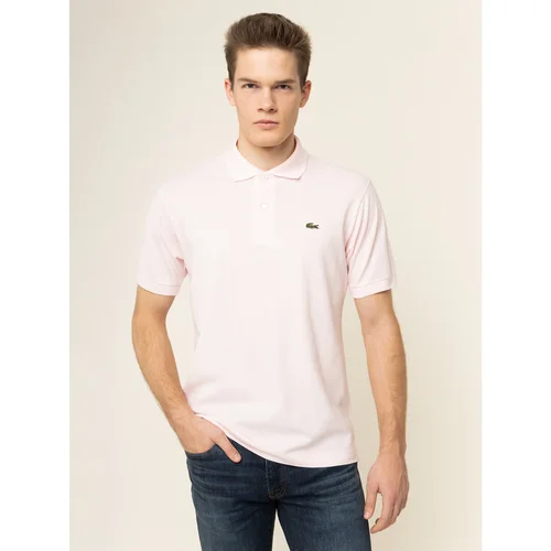 Lacoste Polo majica L1212 Roza Classic Fit