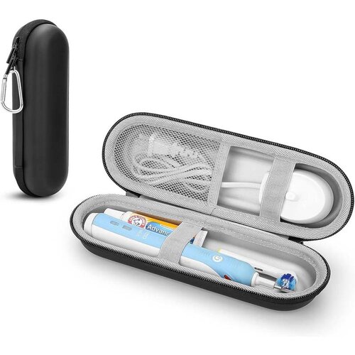 INF Potovalni etui za električno zobno ščetko - Etui za zobno ščetko EVA s trdim ohišjem Black, (21838794) Cene