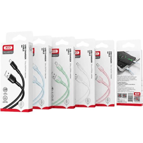  USB kabal XO NB212 USB-Lightning 2.1 A Green Cijene