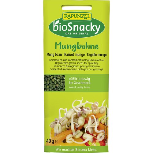  BioSnacky kalčki mung fižola - 40 g Slike