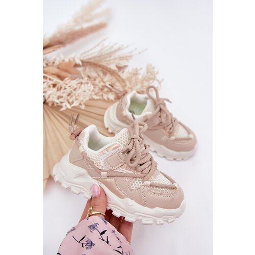 Boto Sports Shoes Sneakers Children's Beige Tilvianea Cene
