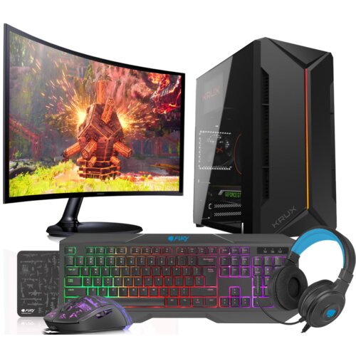 VIST Kit Gaming RGB Ryzen 7 5700G - RAM 32GB - RX VEGA - SSD 1TB M.2 - LCD 24 - W11, (21267674) Slike